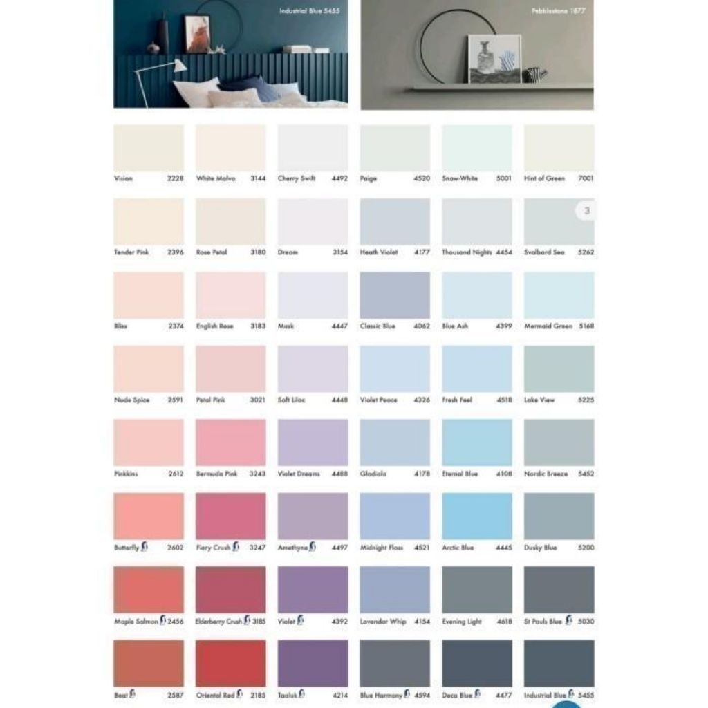 Cat Tembok Interior Jotun 4497 Amethyne