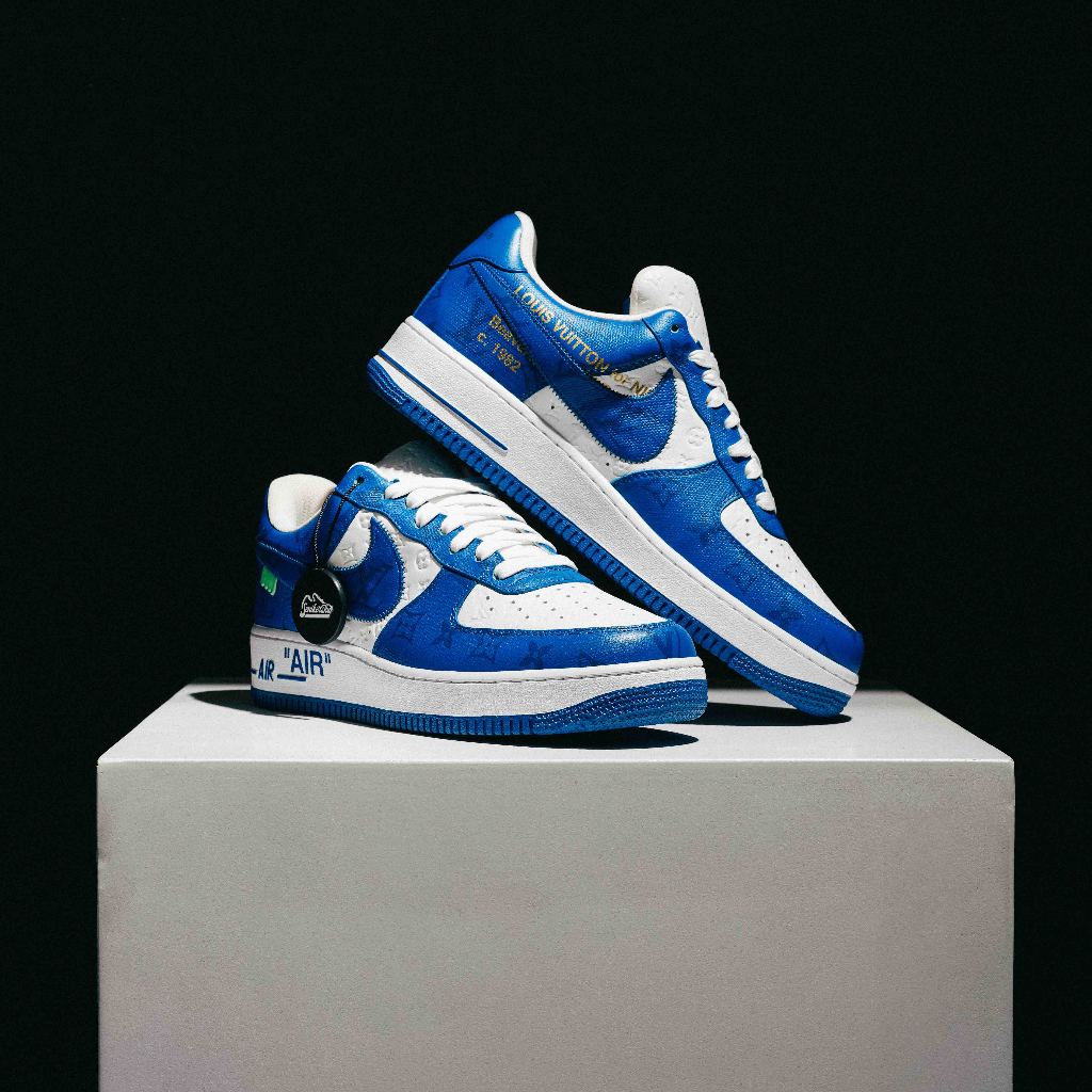 Air Force 1 Low Louis Vuitton White Royal
