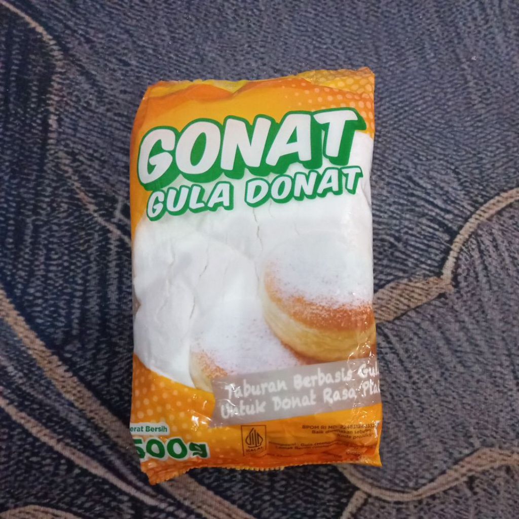 

500g Gonat gula donat / gula dingin