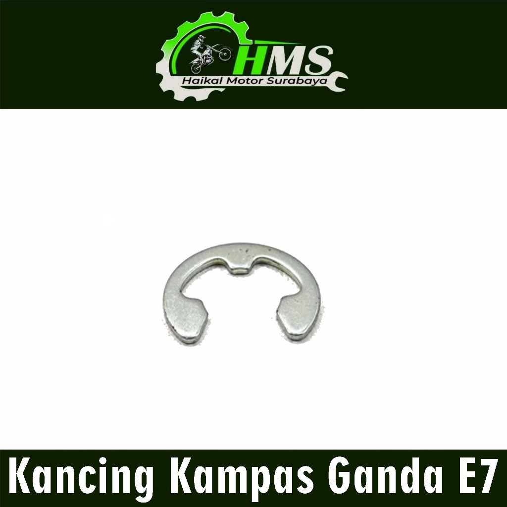 Kancing Kampas Ganda E7 (Harga 1 PC) - Snap Ring Kampas Ganda Grand Karisma Spacy Vario