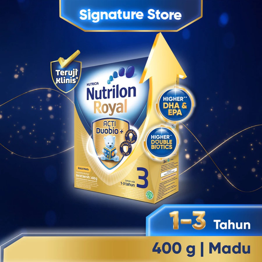 

Nutrilon Royal 3 (1-3 Tahun) Susu Pertumbuhan Anak