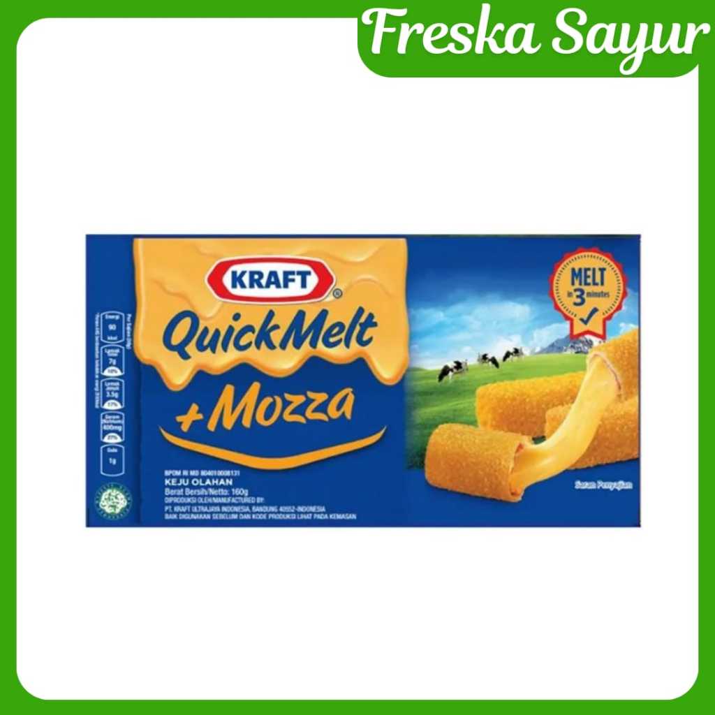 

Kraft Keju Quick Melt Mozza Box 150 gr