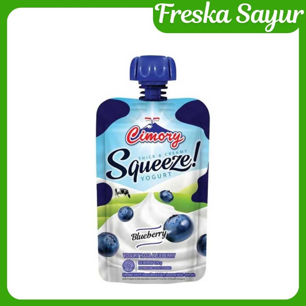 

Cimory Yogurt Squeeze Bluberi 120 gr