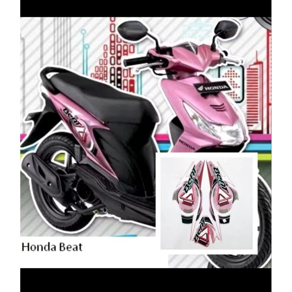 stiker striping beat karbu 2009 fullbody STRIPING MOTOR BEAT KARBU 2009 termurah