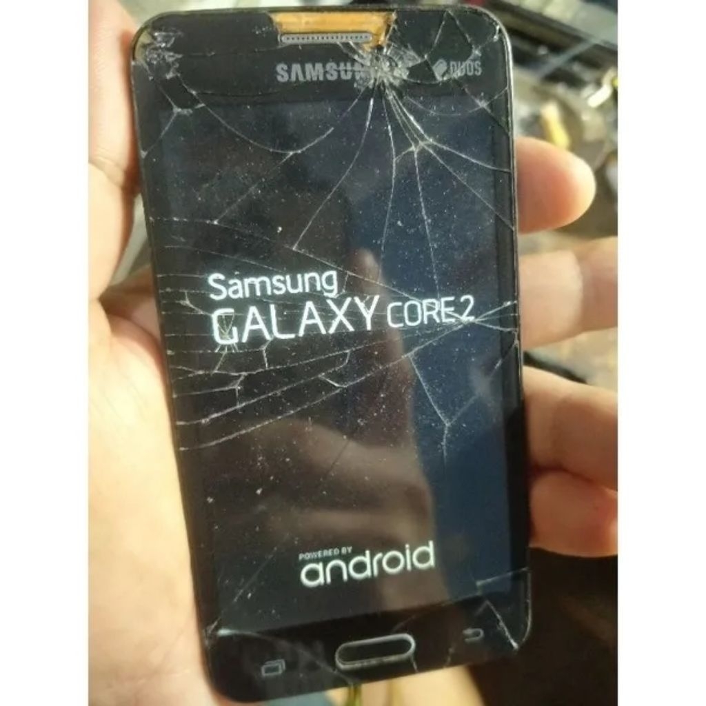 Lcd Hp Samsung Core 2 Minus Lcd tompel normal tidak termasuk Touchscreen