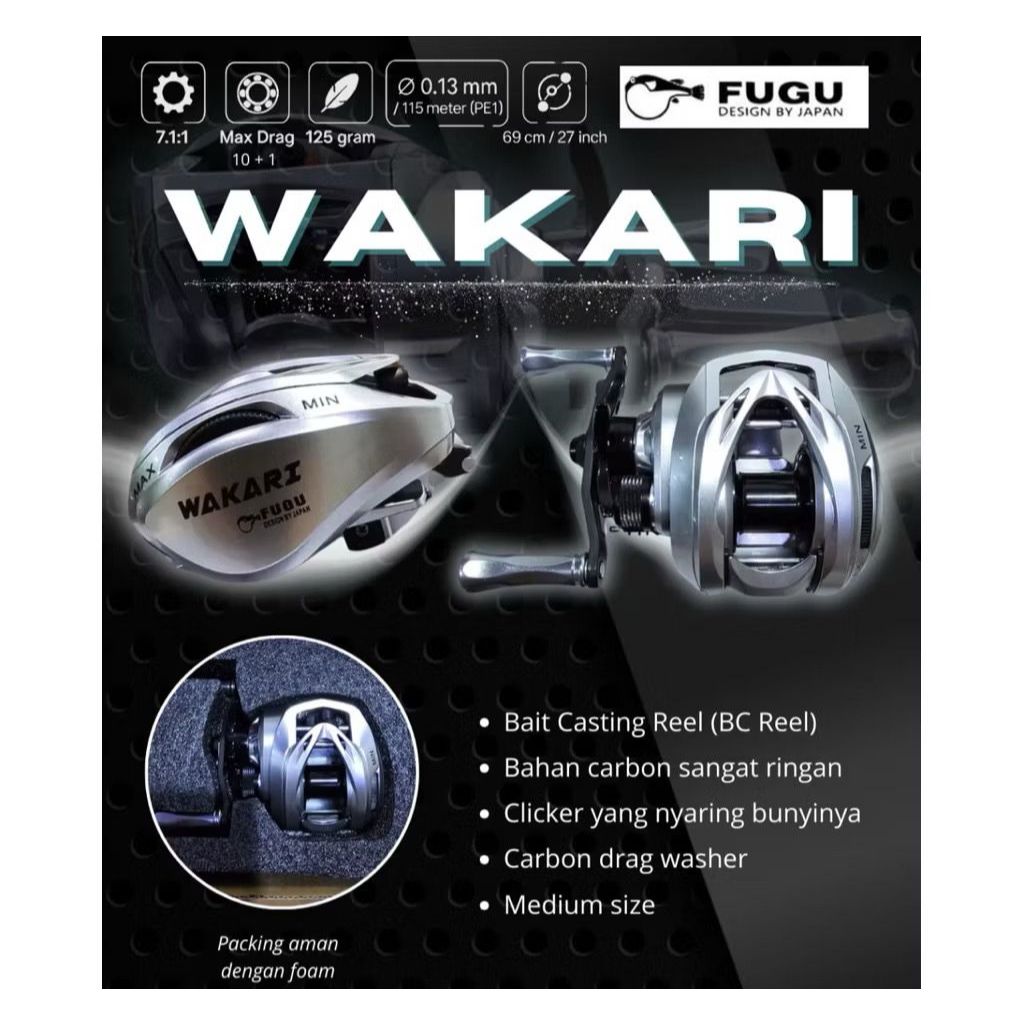 Reel BC Fugu Wakari & Zen