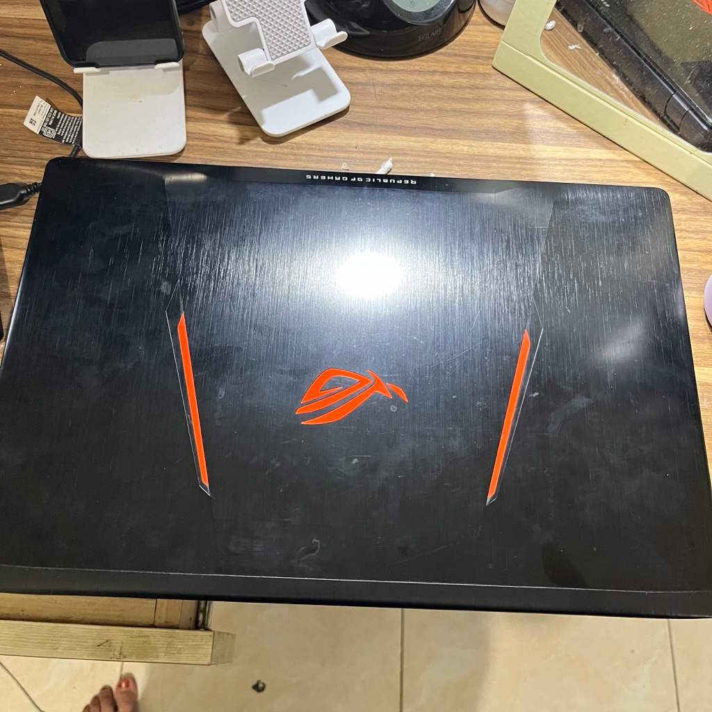 laptop asus ROG Strike GL553DV i7 gen7 16/256 GTX1050