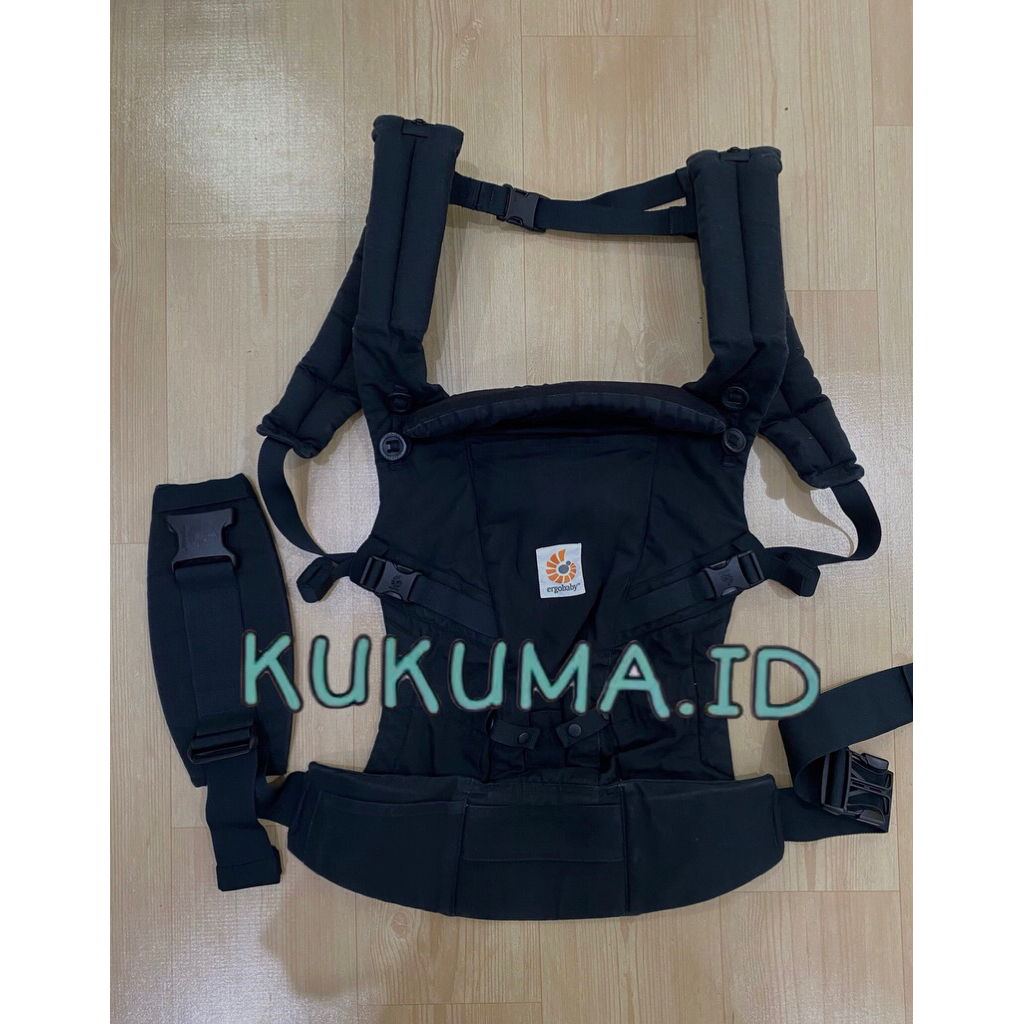 Ergo Baby Adapt Cotton Black