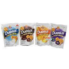 

duosus kue sus soes kering coklat blueberry vanila