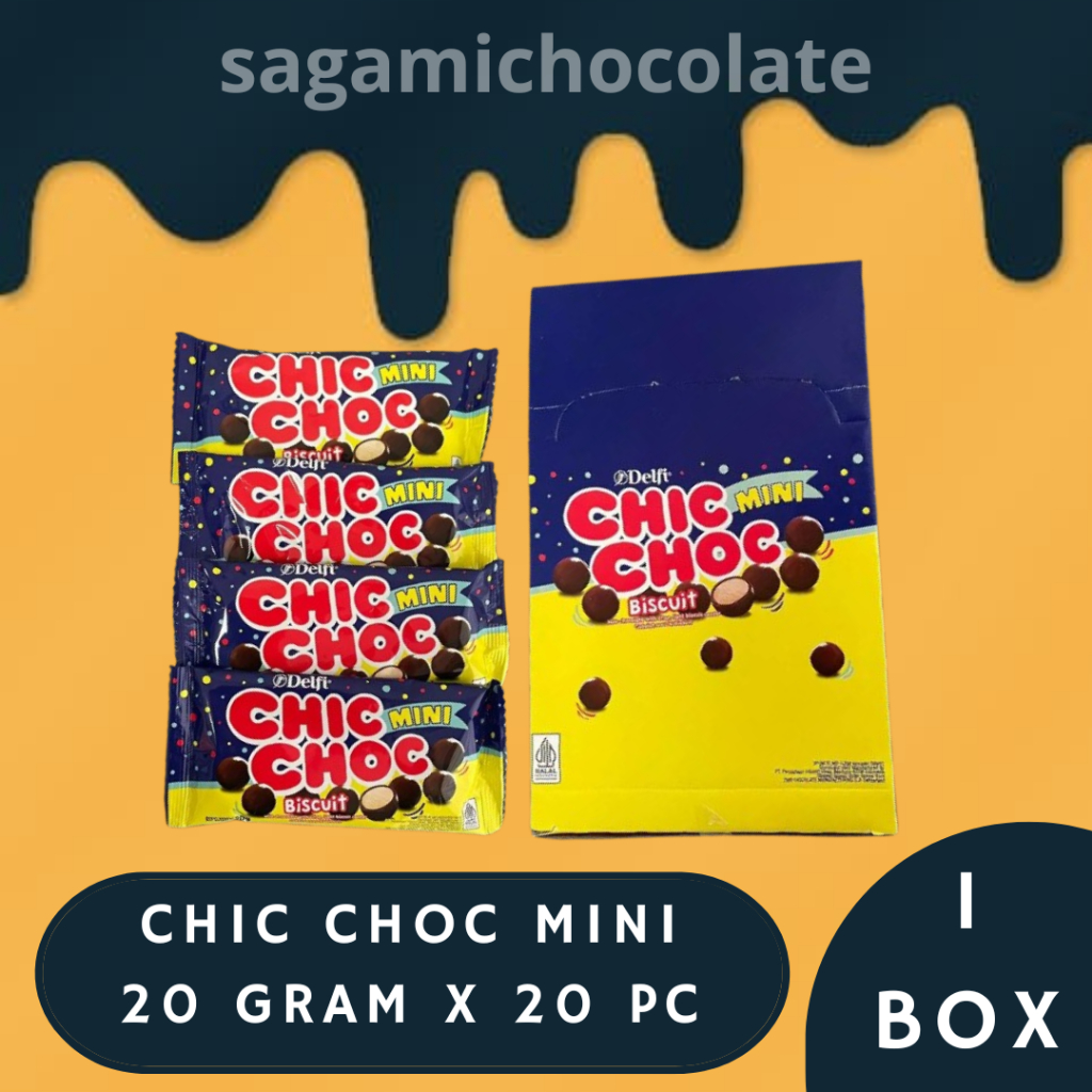 

DELFI CHIC CHOC MINI 20 GR ( BOX / 20 PC )