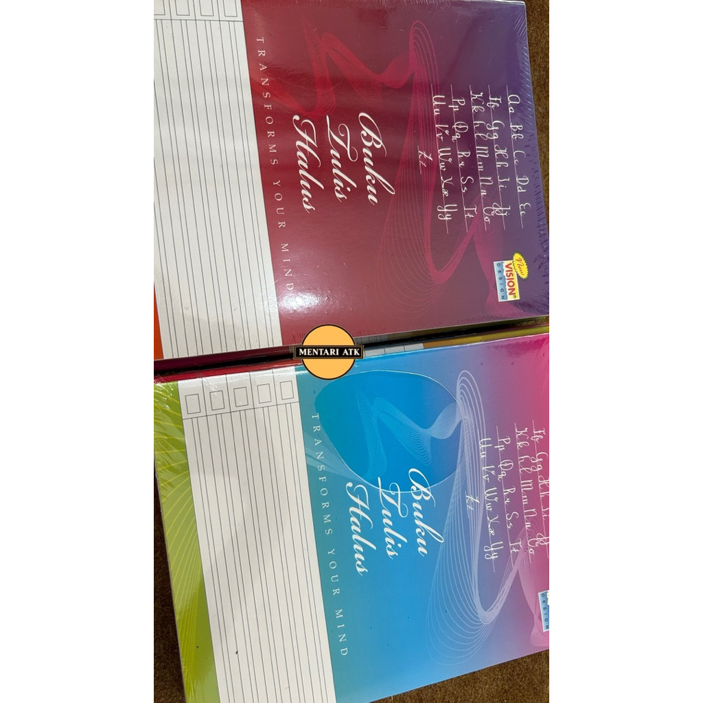 

Buku halus vision 1 pak isi 10
