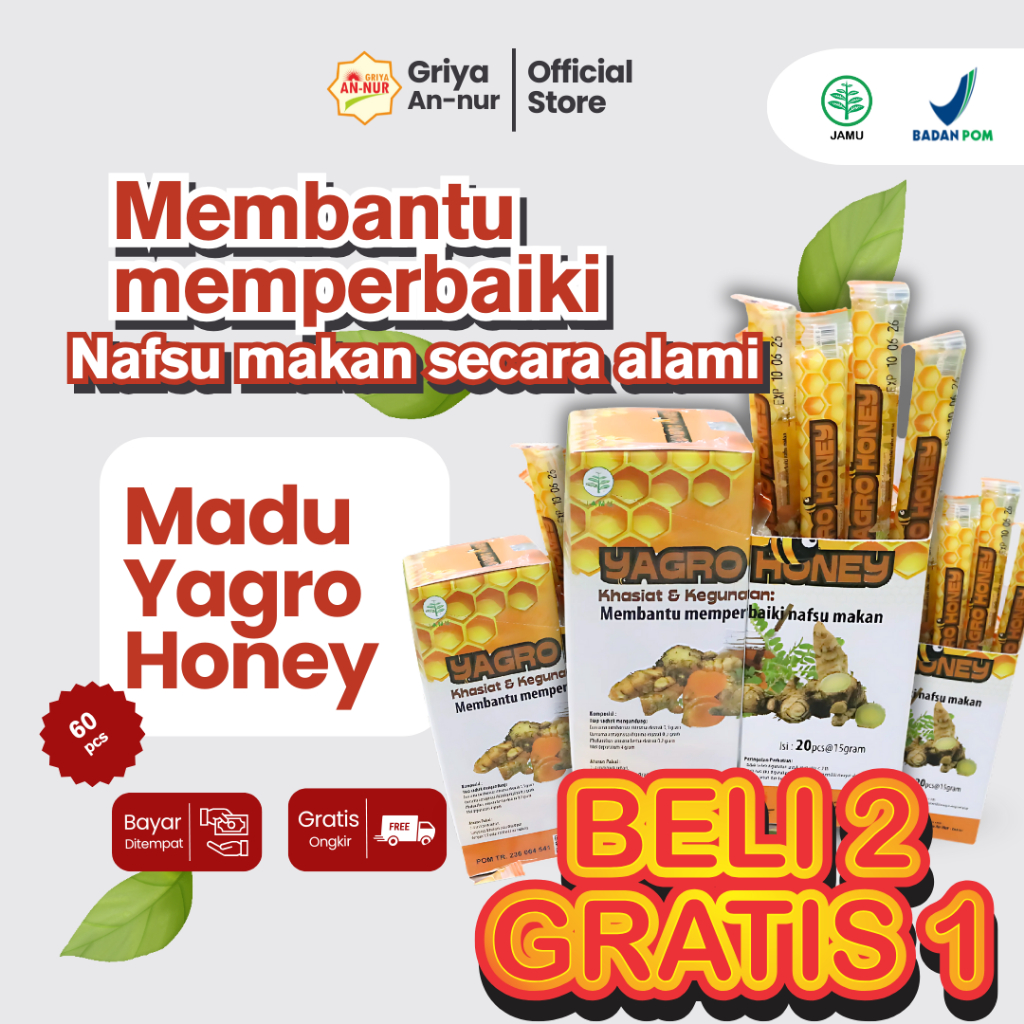 

Griya Annur - Madu Yagro Honey Buy 2 Get 1
