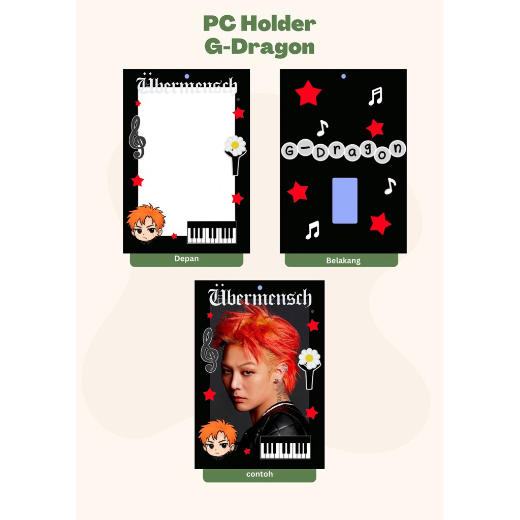 

PC holder G-Dragon (cahol)