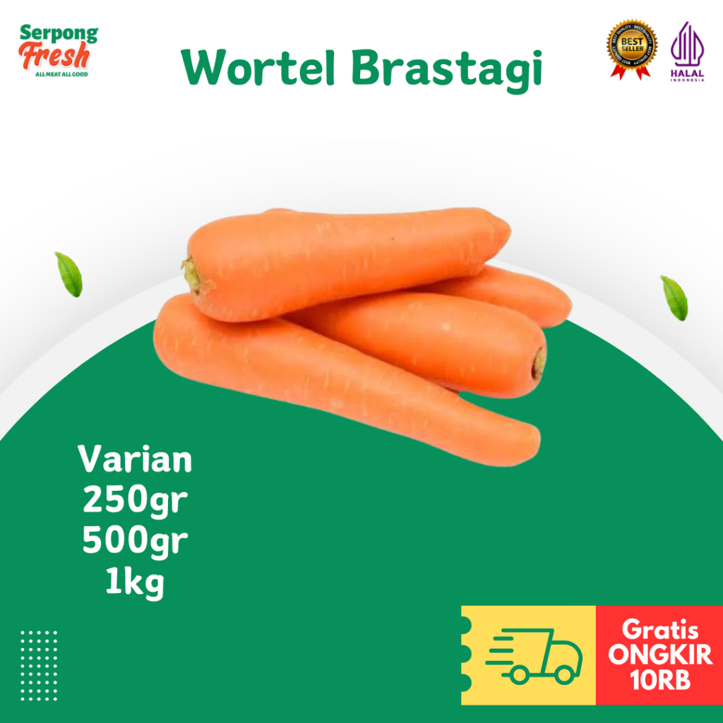 

Wortel Import / Wortel Brastagi 250gr 500gr 1kg Manis Dus Organik Segar