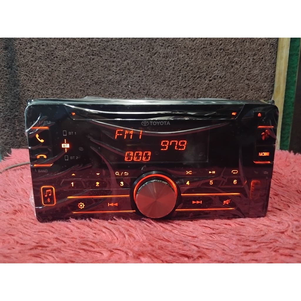 head unit dabeldin standar mobil TOYOTA calya  DPx5000BT