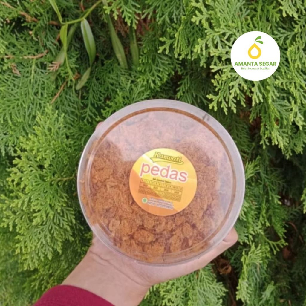 

Amanta Segar Bogor | Abon Ayam Pedas Asli Cianjur karwati Original 120 gr