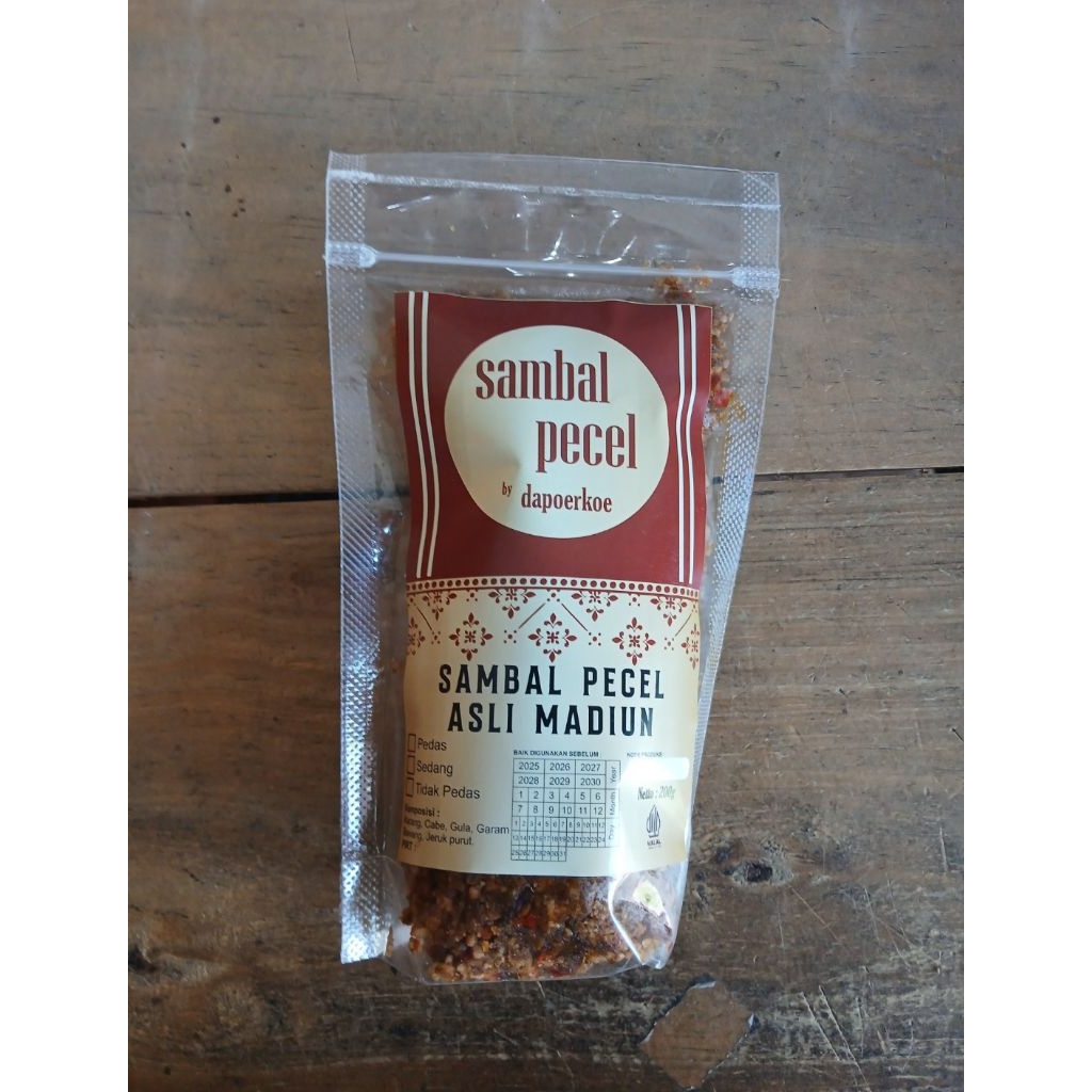 

Sambel Pecel Dapoer koe Asli Madiun