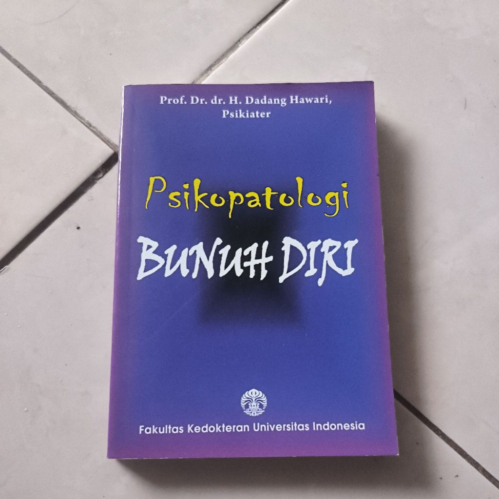 Buku Psikopatologi Bunuh Diri