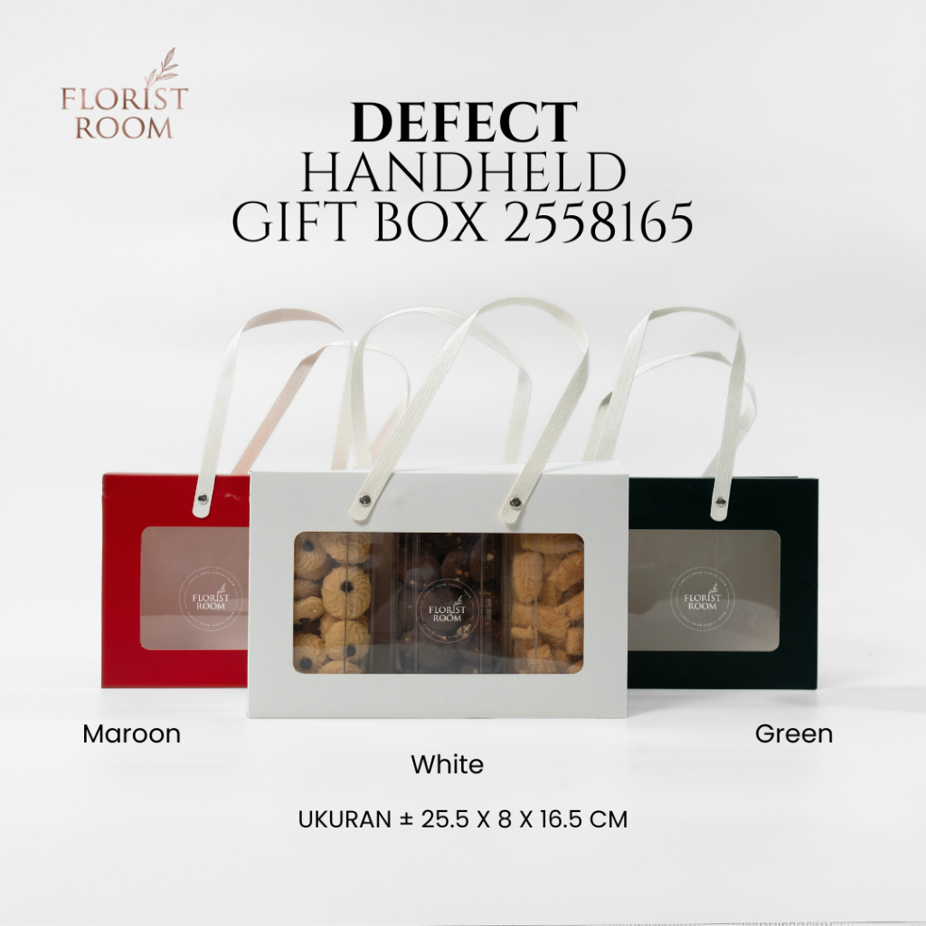 

DEFECT Handheld Gift Box 2558165 BISA SLIDE FOTO - 3 Toples - Box Hampers