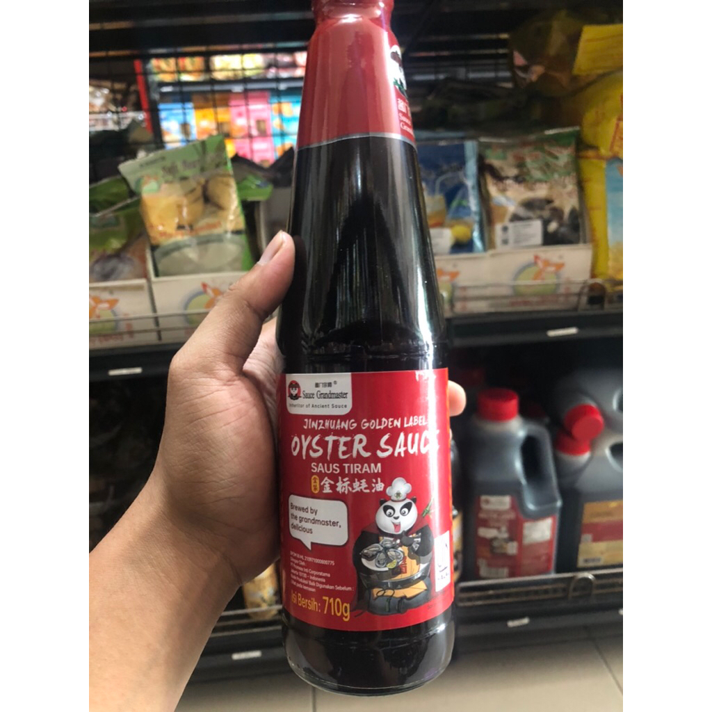 

Sauce Grandmaster Oyster Sauce 710g Saus Tiram