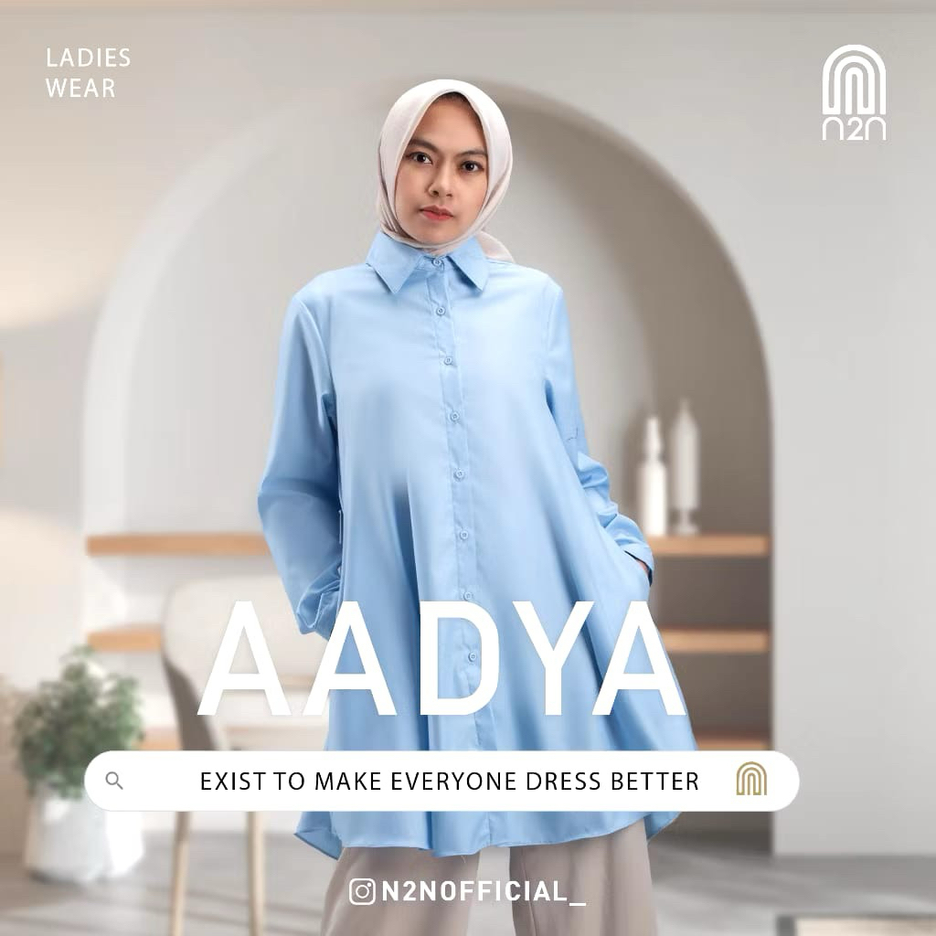 N2N-AADYA TUNIK-TUNIK ELEGAN-ATASAN CAUSAL