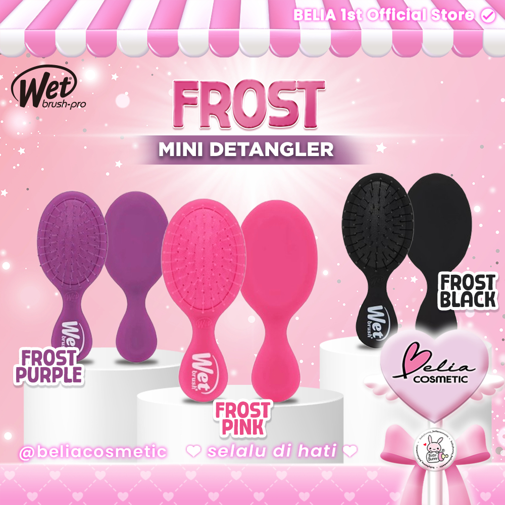 ❤ BELIA ❤ WET BRUSH Mini Frost Detangler | Wet for Dry Hair