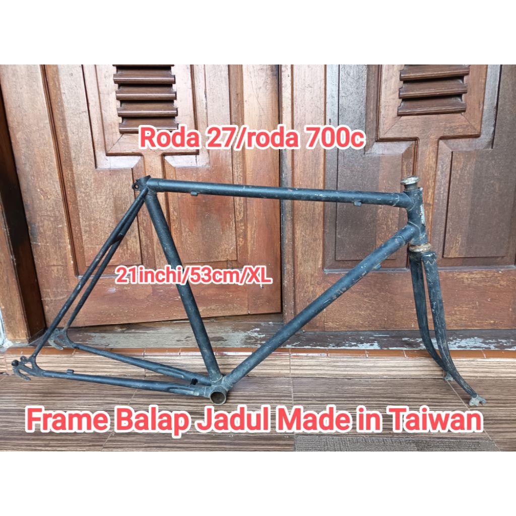 Frame Sepeda Balap Jadul Champion roda 27/700c