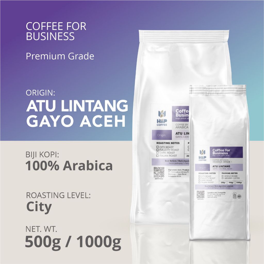 

Aceh Gayo Atu Lintang Arabica Roasted Beans Coffee