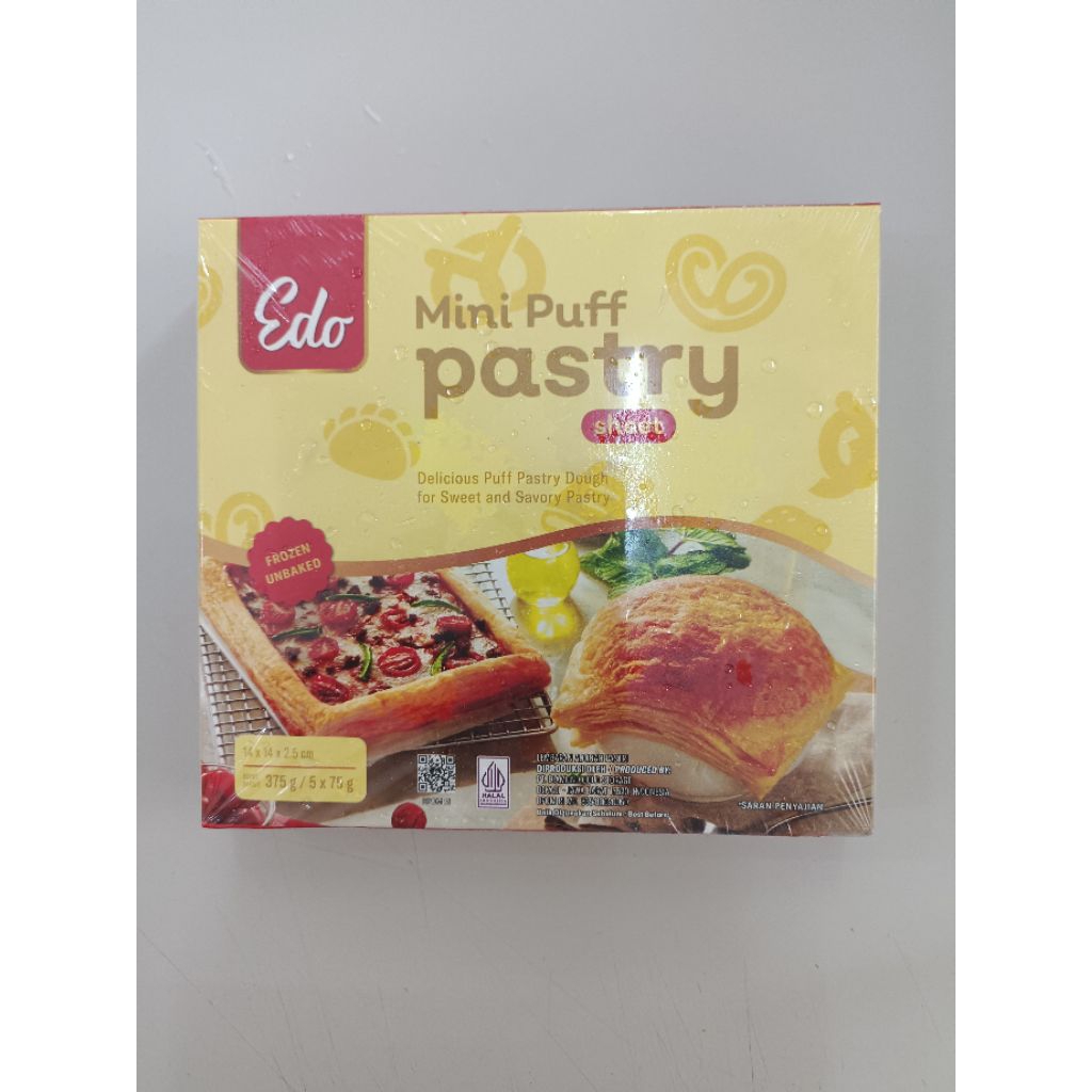 

KULIT PASTRY/ PUFF PASTRY EDO 375GRAM