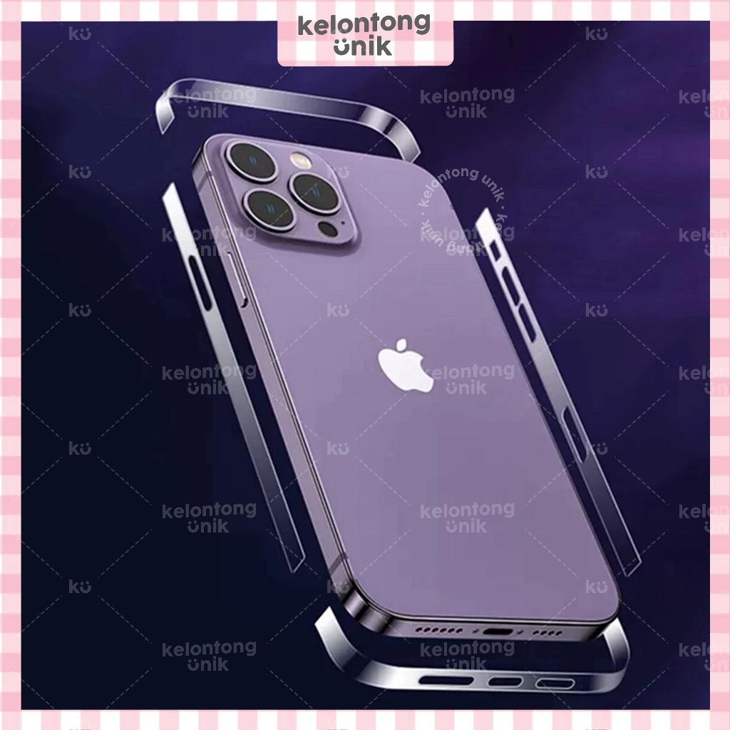 KELONTONG UNIK | TRANSPARENT GLOSSY - Ultra Thin Hydrogel Side Film Sticker Set/ Sticker Anti Gores 