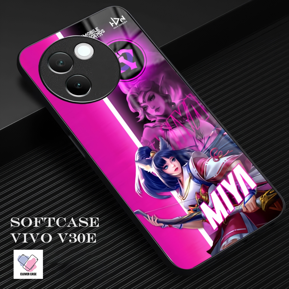 [ML30]  Case Glossy Case | VIVO V30E | CASE KEKINIAN LUCU |  Casing Hp Kilau Motif ML