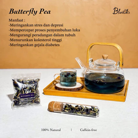

Blantika Butterfly Pea Bloom Teh Bunga Cantik Untuk Detoks Alami dan Relaksasi Harian