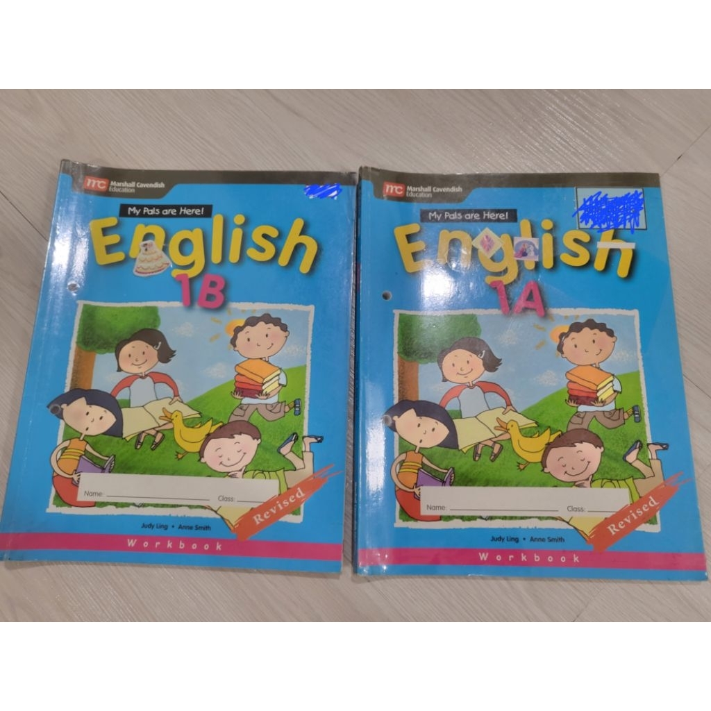 My Pals are here english workbook 1a and 1b