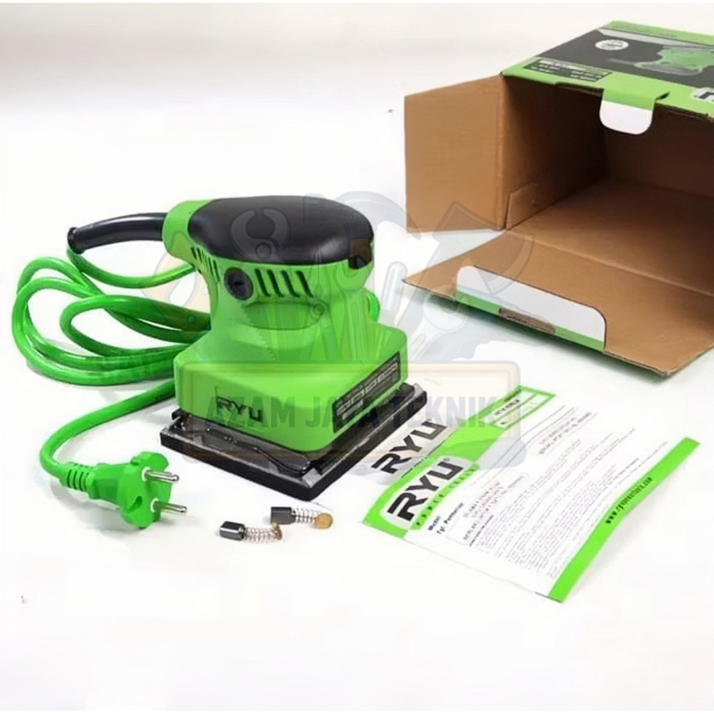 Mesin Amplas Petak RYU RPS 110/Palm Sander RYU RPS 110/Mesin Amplas Listrik RYU