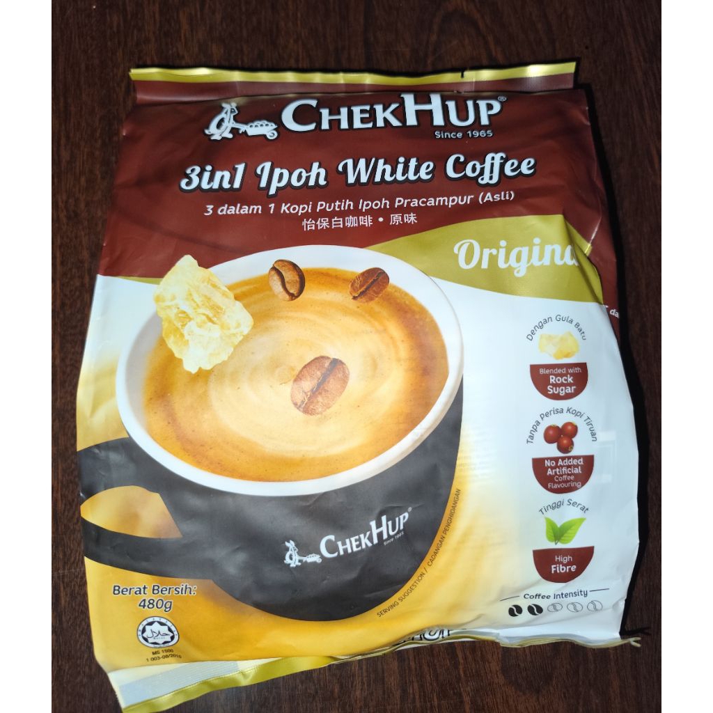 

Chek Hup 3in1 White Coffee Original