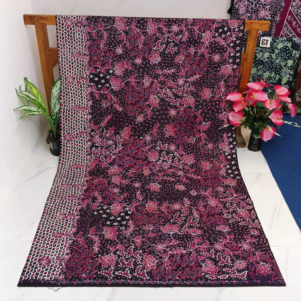 KAIN I BATIK TULIS LASEM 3 WARNA, TRIWARNA