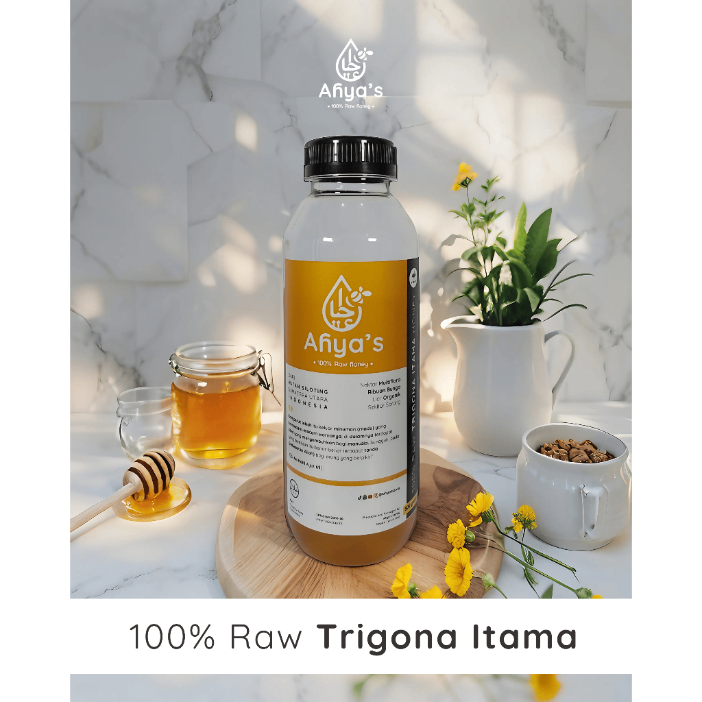 

Madu Klenceng/Kelulut/Klutut Trigona Itama Raw Unprocessed 500gram