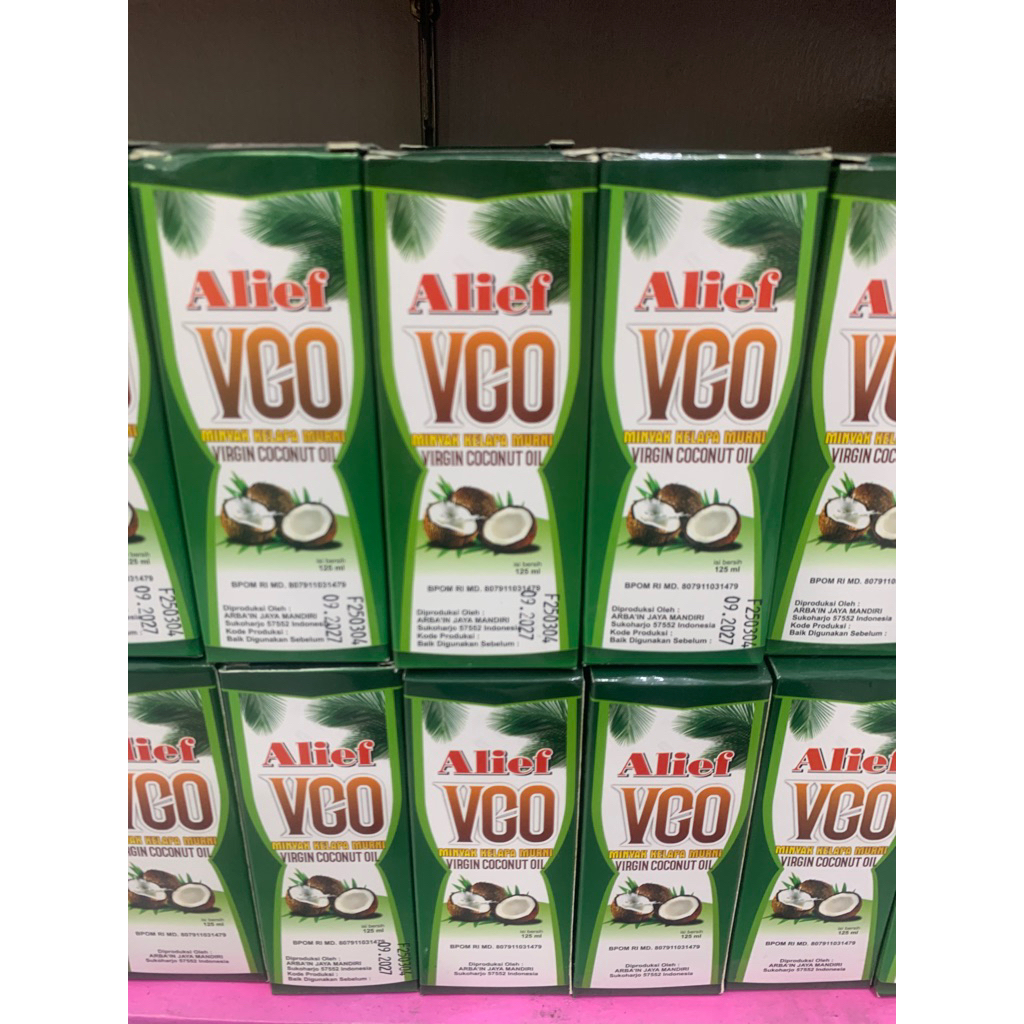 

vco alief minyak kelapa