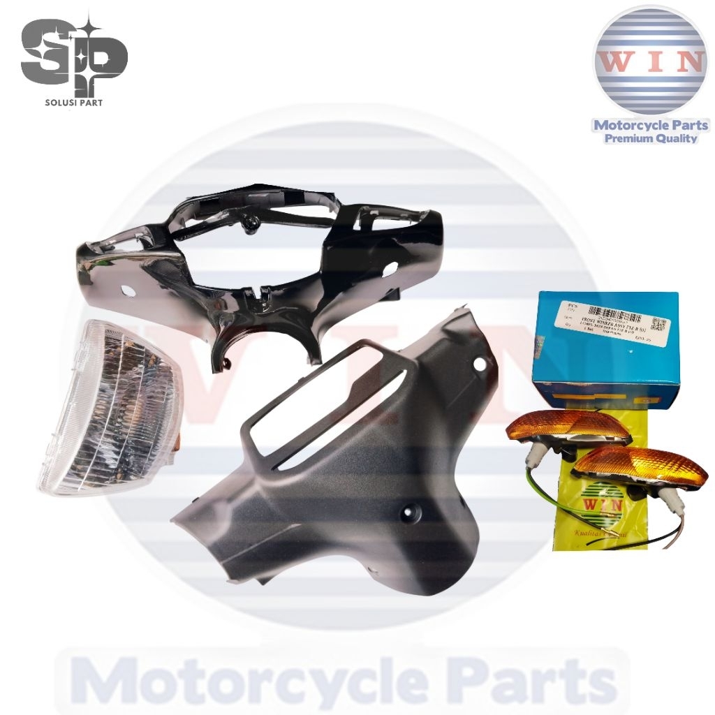 BATOK TOTOK KEPALA DEPAN BELAKANG YAMAHA FIZR FORCE 1 LAMPU DAN SEIN KUALITAS ORIGINAL-MERK WIN