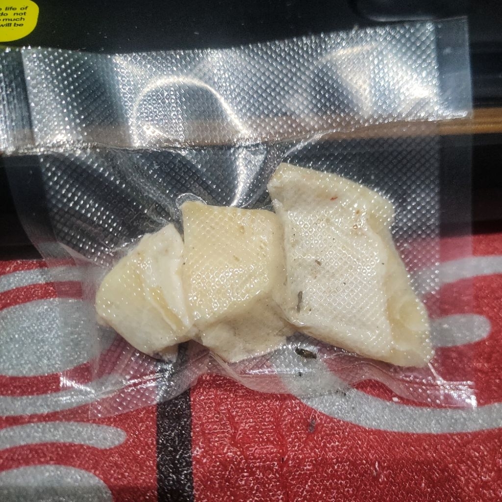 

IKAN ASIN PARI kemasan kami vakum