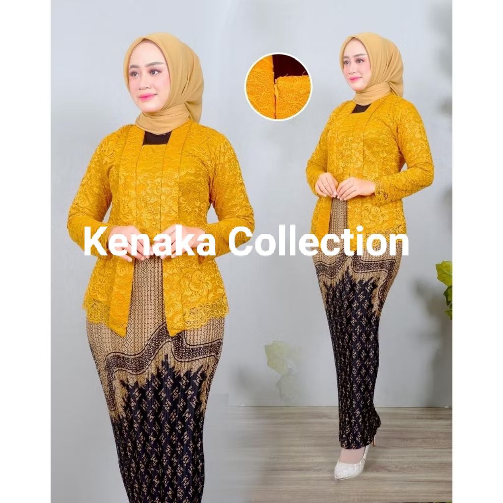 SETELAN KEBAYA KUTU BARU MODERN TERMURAH MEWAH PESTA PERNIKAHAN/SERAGAMAN KELUARGA/WISUDA/ACARA FORM