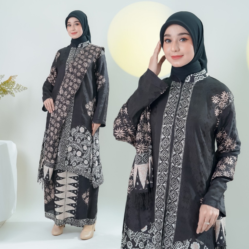 Gamis Busui Kekinian,Batik Kondangan Premium,Kebaya Wisuda Elegan,Setelan Muslim Modern,Gamis Songke