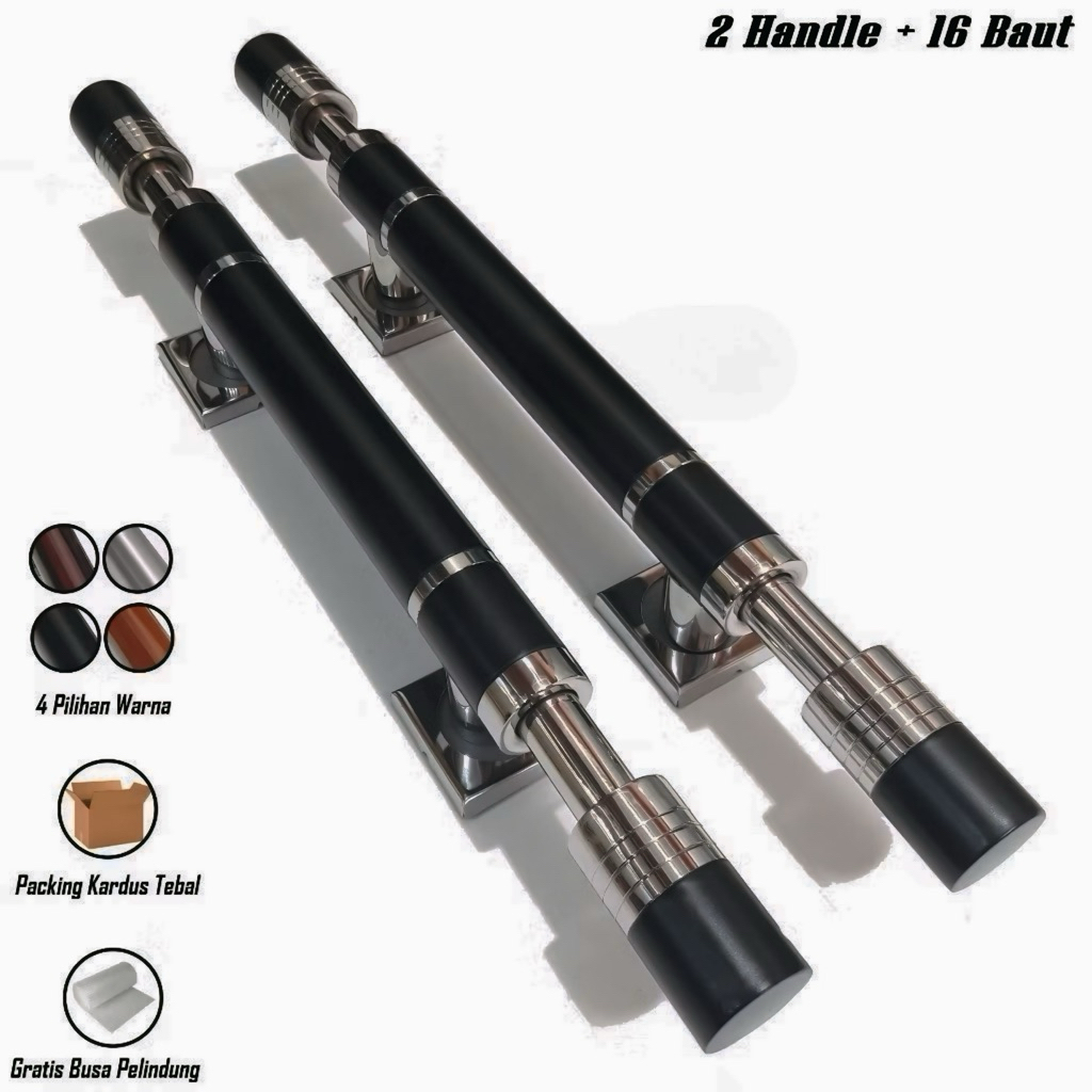 Handle Pintu Barbel 45cm 60cm Gagang Pintu Tarikan Pintu Minimalis Gagang Pintu Rumah