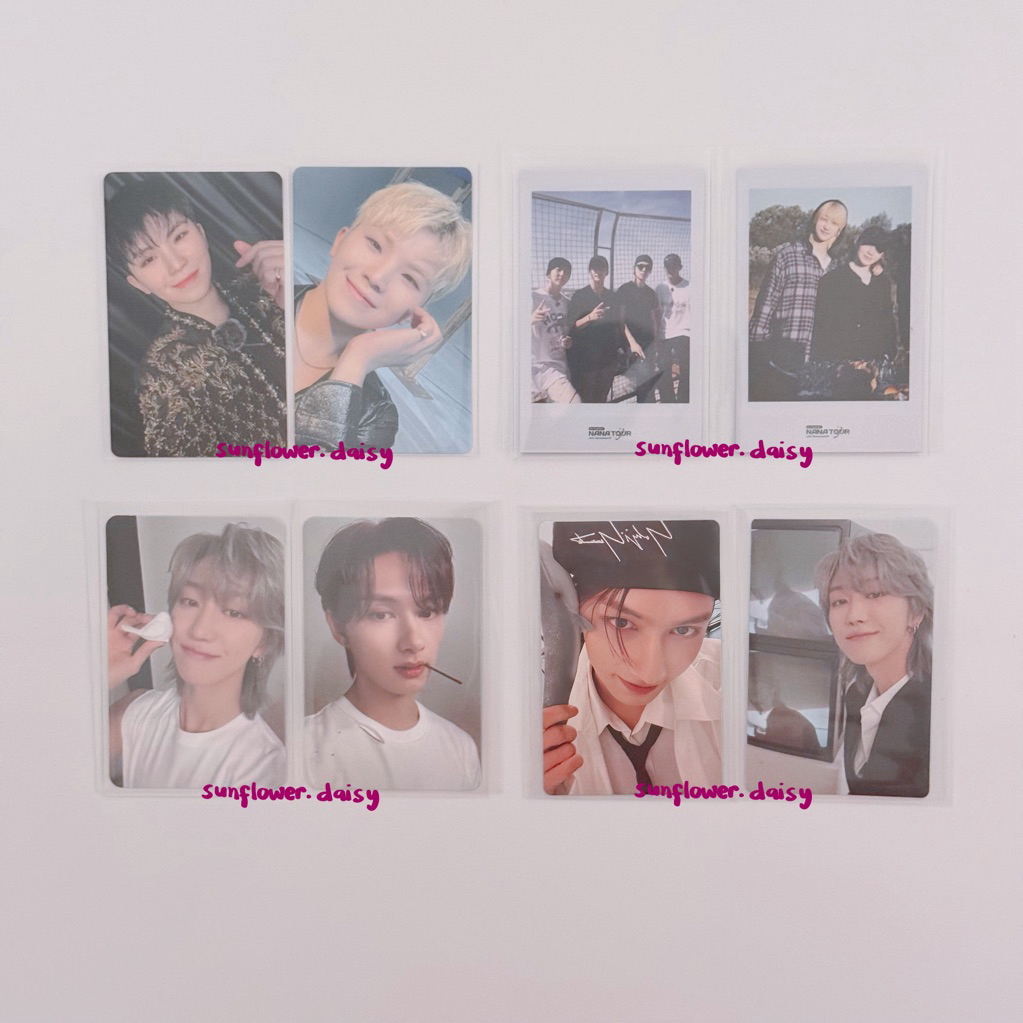 [READ DESC] SEVENTEEN (WOOZI BE THE SUN, HOSHI JEONGHAN VERNON DK POLA NANA TOUR, THE8 WOOZI POLA NA