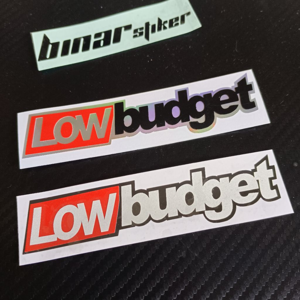 

STIKER CUTTING LOW BUDGET