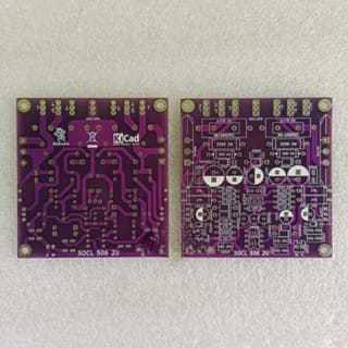 PCB Socl 506 TEF 2U Double Layer FR4 Fiberglass