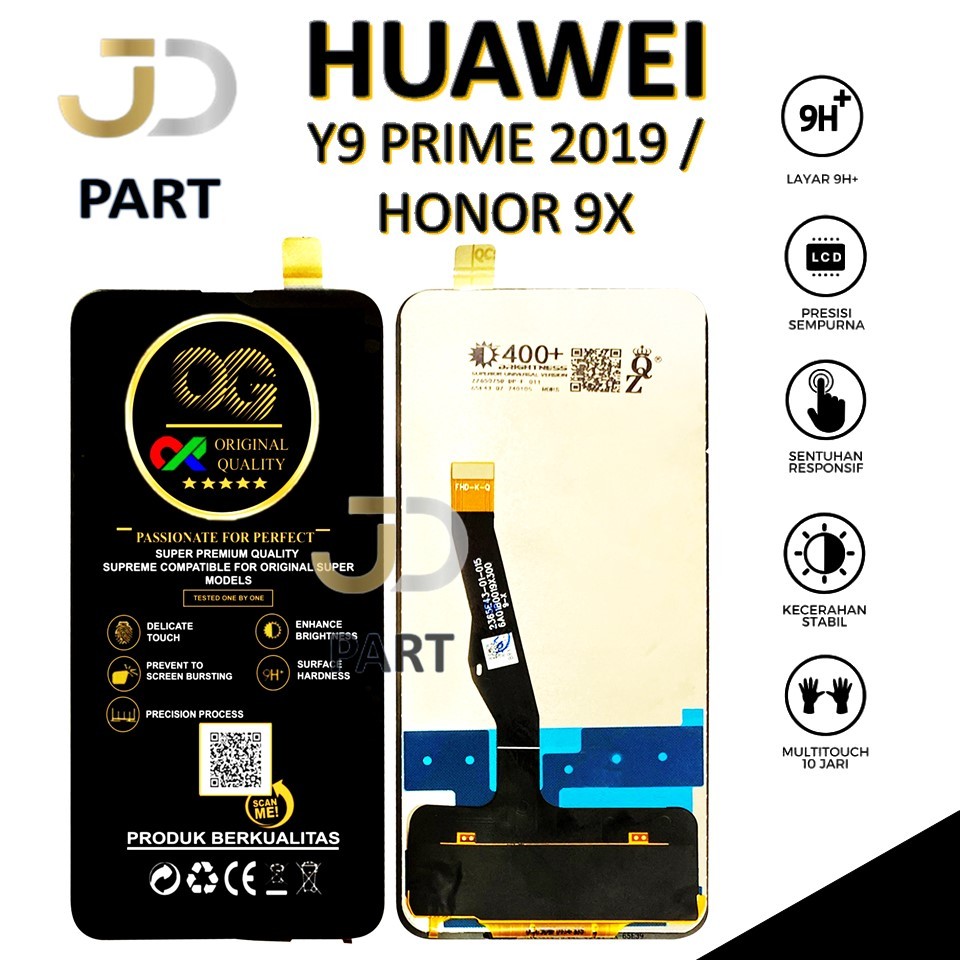 LCD TOUCHSCREEN  HUAWEI Y9 PRIME 2019 /  HONOR 9X COMPLETE ORIGINAL 1 SET