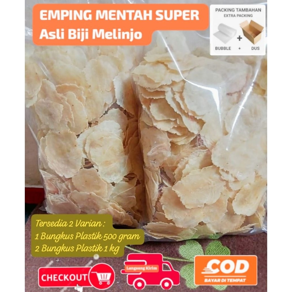 

Emping Mentah Khas Menes