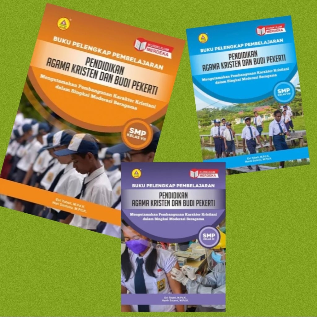 Buku LKS Pendidikan Agama Kristen Untuk SMP Kelas 7-9 / Buku Pelengkap Pembelajaran Pendidikan Agama