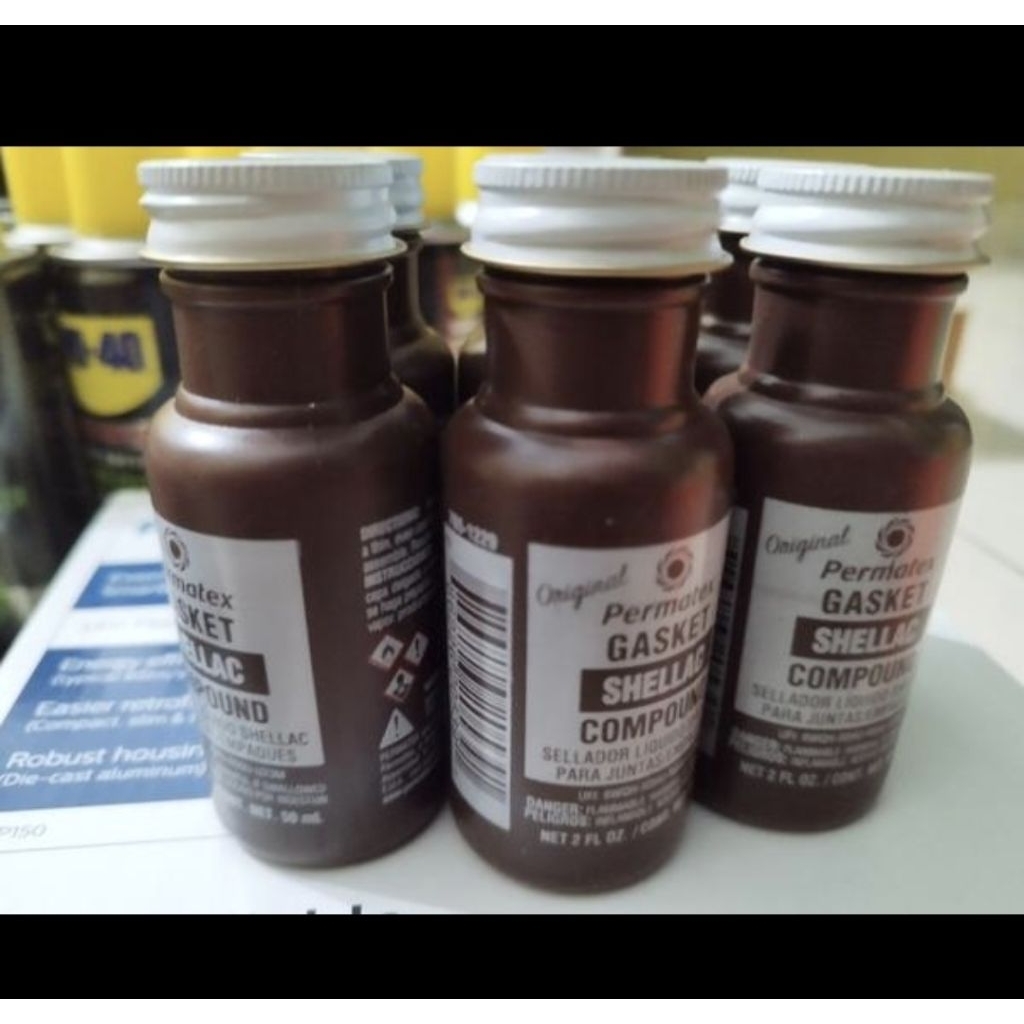 PERMATEX INDIAN GASKET lem gasket shellac compound